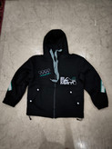 سویشرت مشکی بهاره Quilted Hoodie / Quilted Jacket Hoodie) کلاهدار مردانه | استایل تکنیکال مدرن