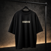 تیشرت باکسی لش nilu nw مشکی جذاب پنبه دونخ درجه یک | اورجینال دیلم