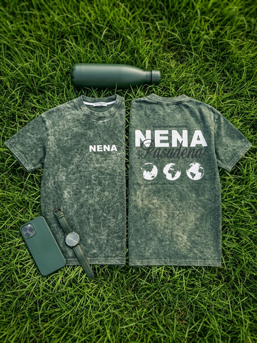 تیشرت لش سنگشور مدل NENA / سبز یشمی