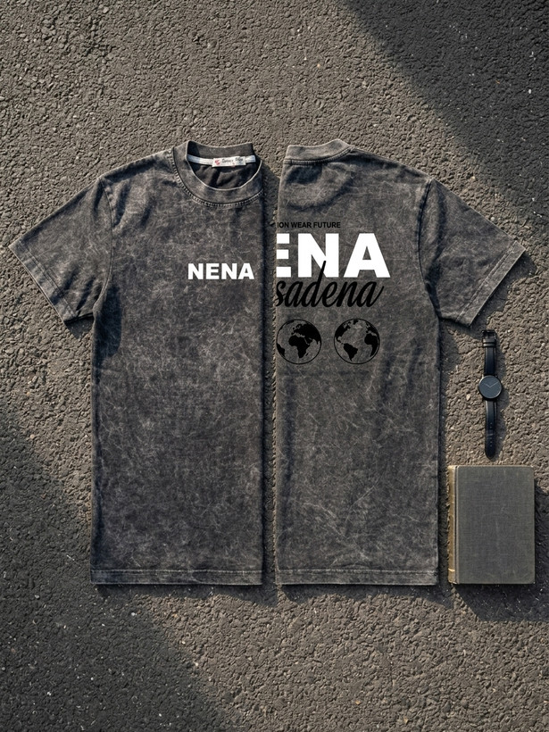 تیشرت لش سنگشور مدل NENA / رنگ ذغالی