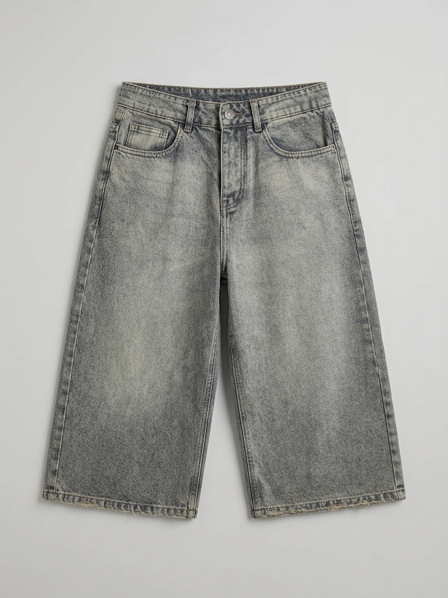 جورس بگ بلند جین مردانه رنگ طوسی تینت سبز سدری شست جذاب / اورجینال دیلم کدZ5