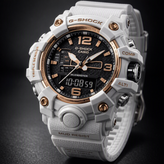 ساعت مچی کاسیو جیشاک GA-B001 مردانه سفید شیشه ای Casio-5962-G
