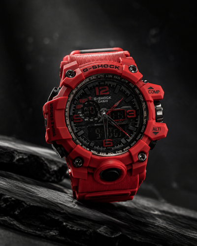 ساعت مچی کاسیو جیشاک GA-B001 قرمز Casio-5962-G