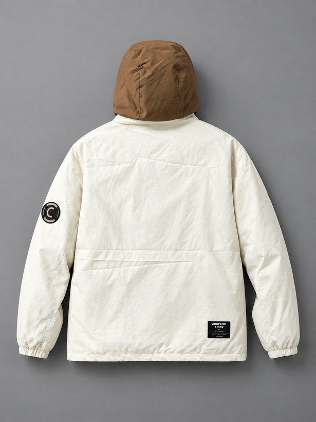 سویشرت کرم قهوه ای کمیاب مردانه خاص و شیک با دیزاین اسپرت |اورجینال دیلم