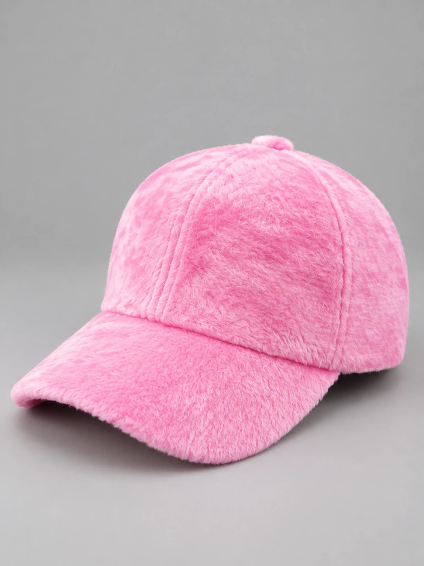 کلاه تدی نقاب دار رنگ صورتی