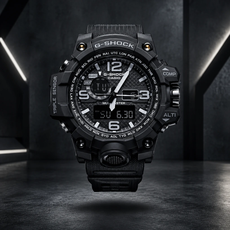 ساعت مچی GA-B001 مشکی دو موتوره شیشه ای Casio-5962-G